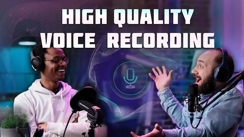 Cuplikan yang menampilkan antarmuka pengguna Voice Changer