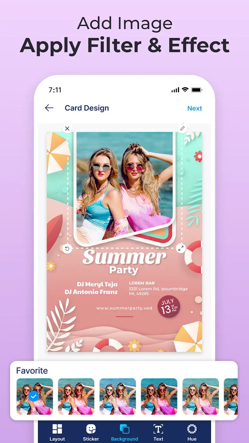 Invitation Maker & Card Design Screenshot 5
