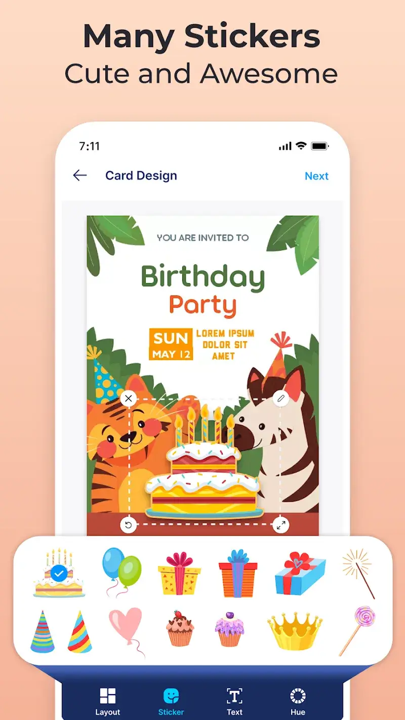 Invitation Maker & Card Design Screenshot 4