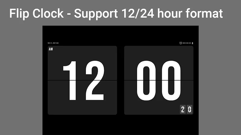Flip Clock: Timer for Study captura de tela 6
