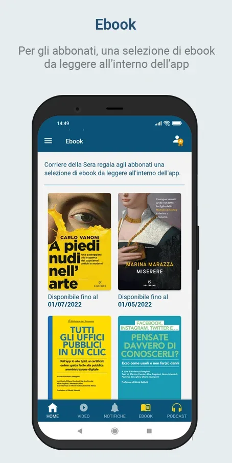 Captura de tela 5 do Corriere della Sera