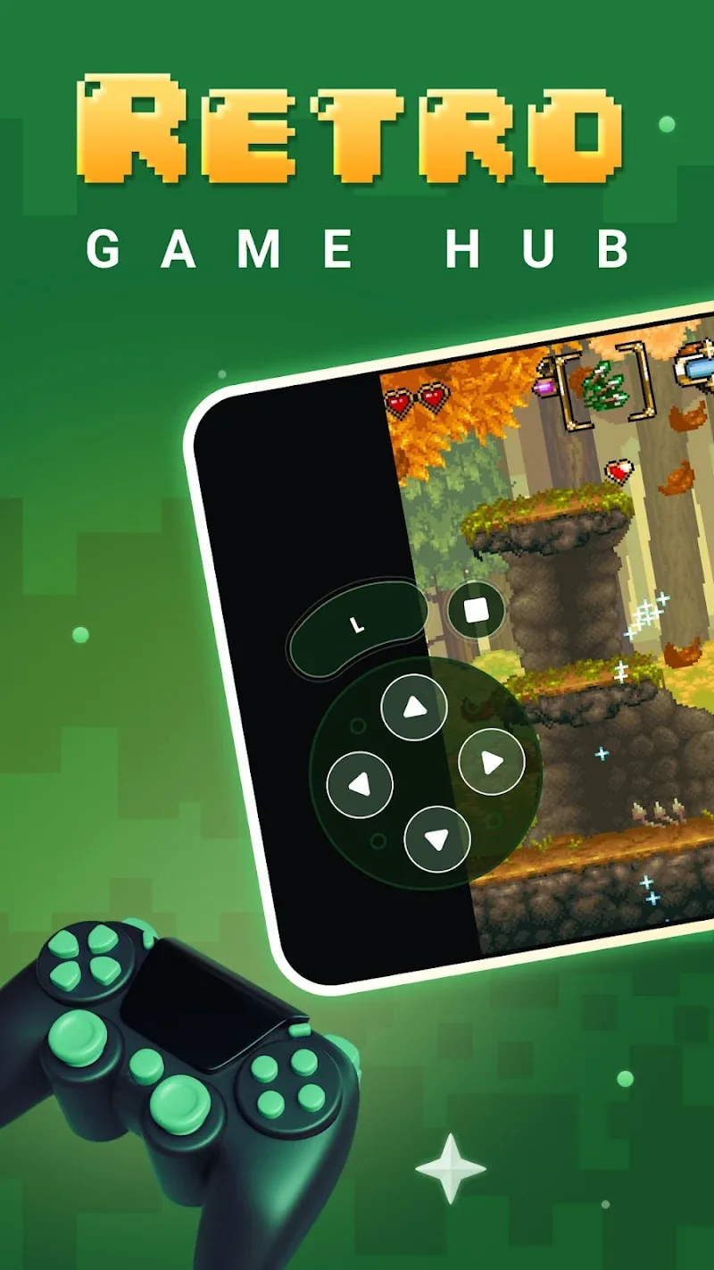 Gamu: Retro Game Hub gameplay screenshot 1