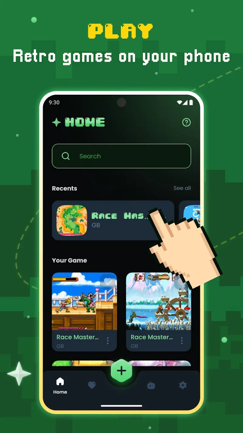 Gamu: Retro Game Hub gameplay screenshot 3