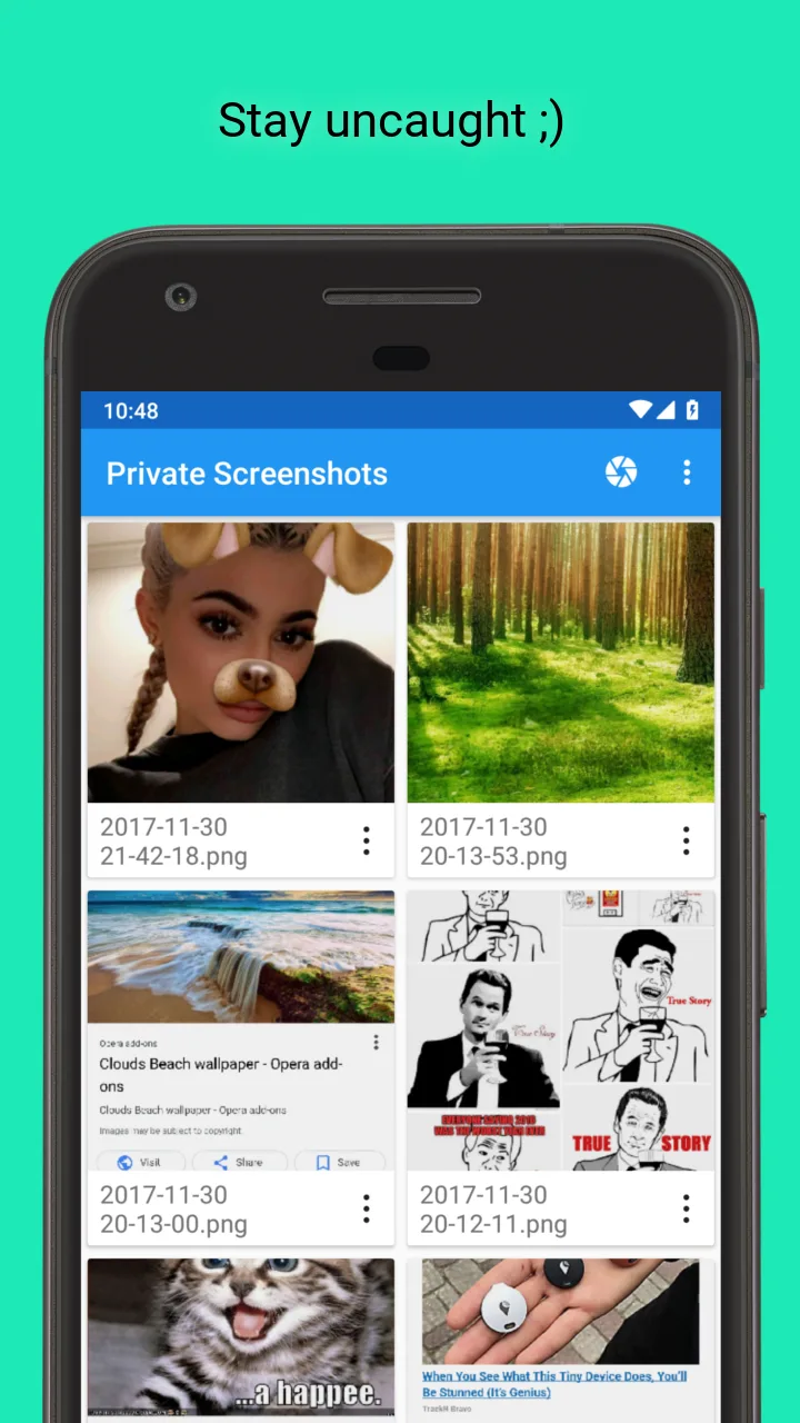 Pratinjau aplikasi Private Screenshots 3
