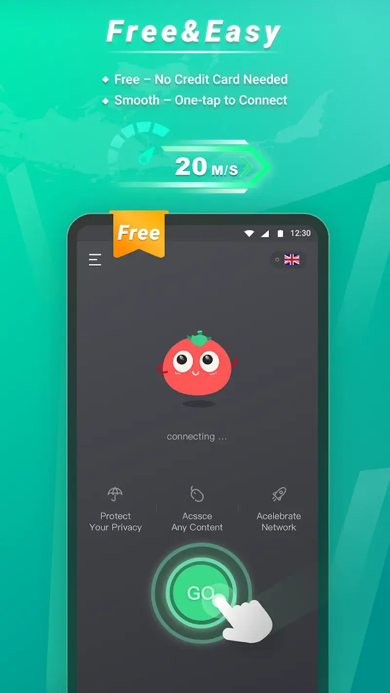 Tangkapan layar Tomato VPN 3