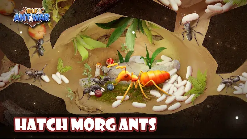 Capture d'écran 3 d'Idle Ant War