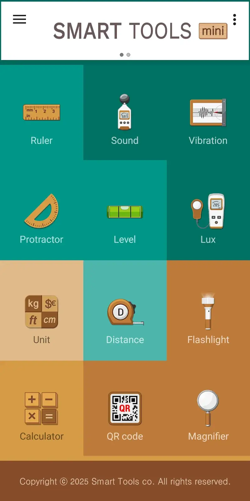 Captura de pantalla 1 de Smart Tools mini