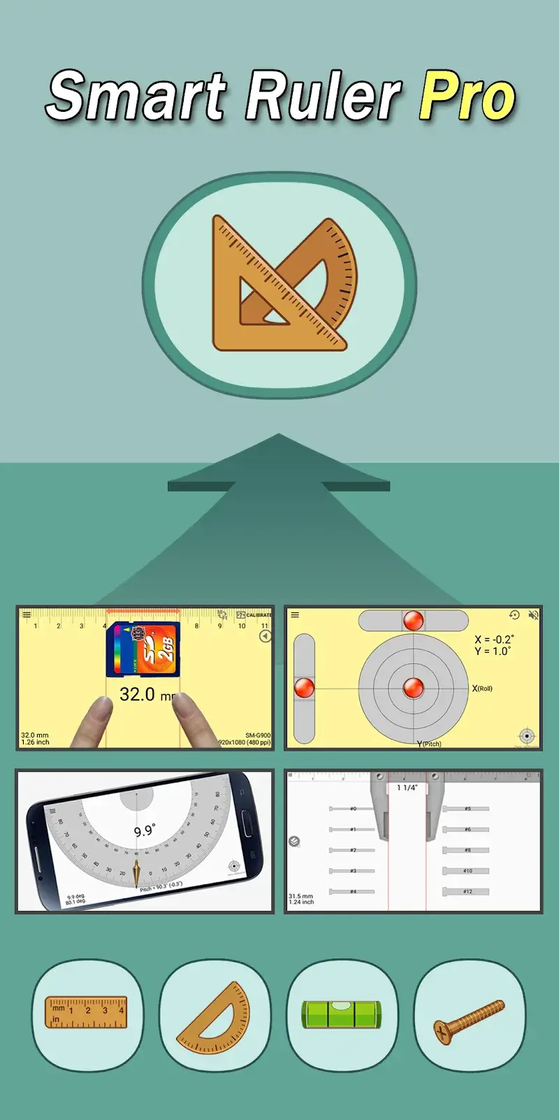 Captura de pantalla 3 de Smart Tools mini