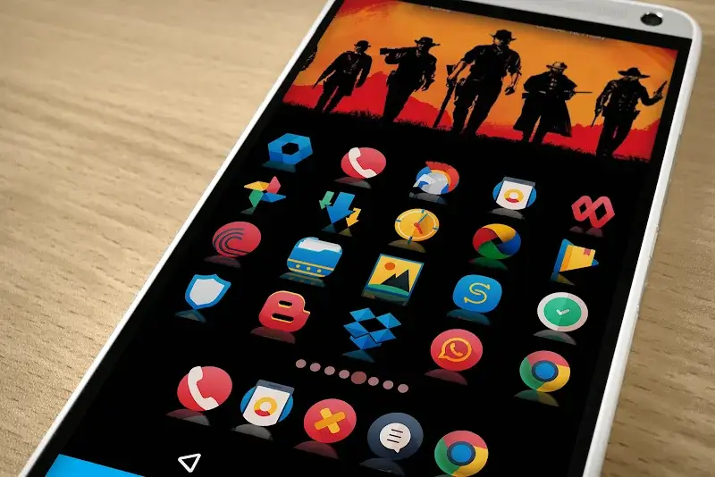 Captura de pantalla de Reflector - Icon Pack 1