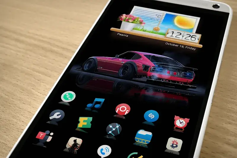 Captura de pantalla de Reflector - Icon Pack 2