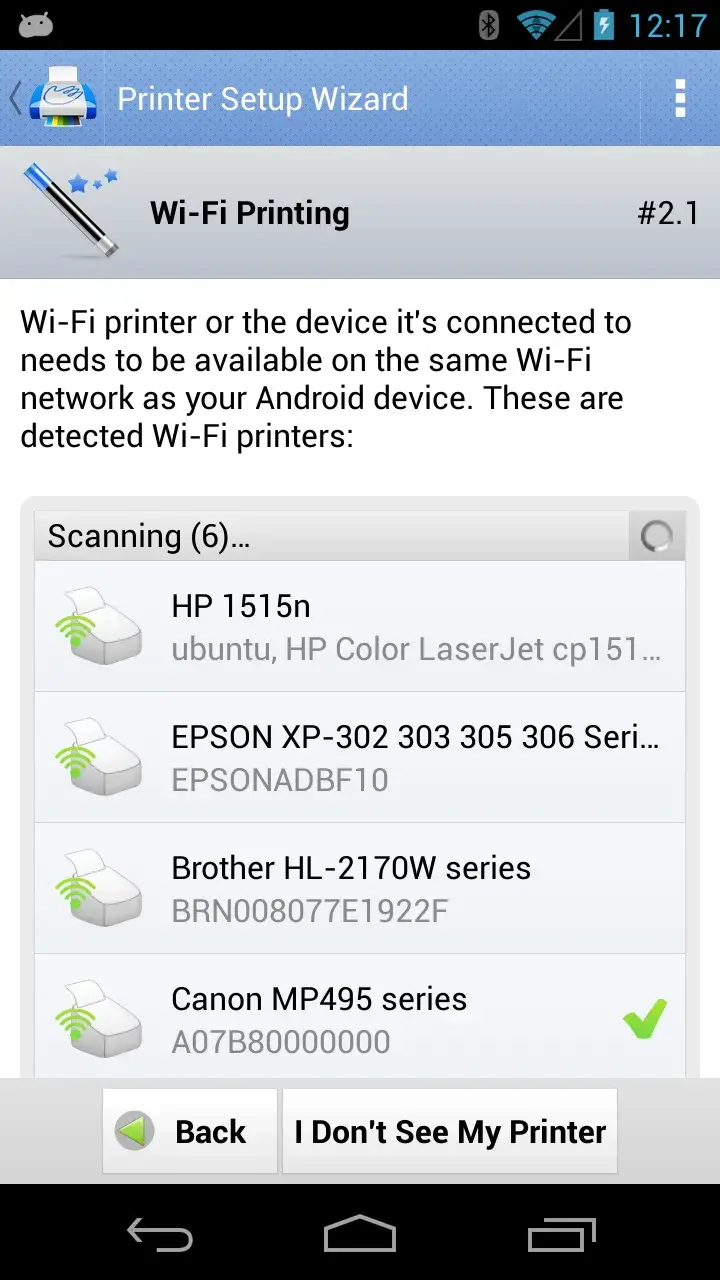 PrintHand Mobile Print captura de tela 5