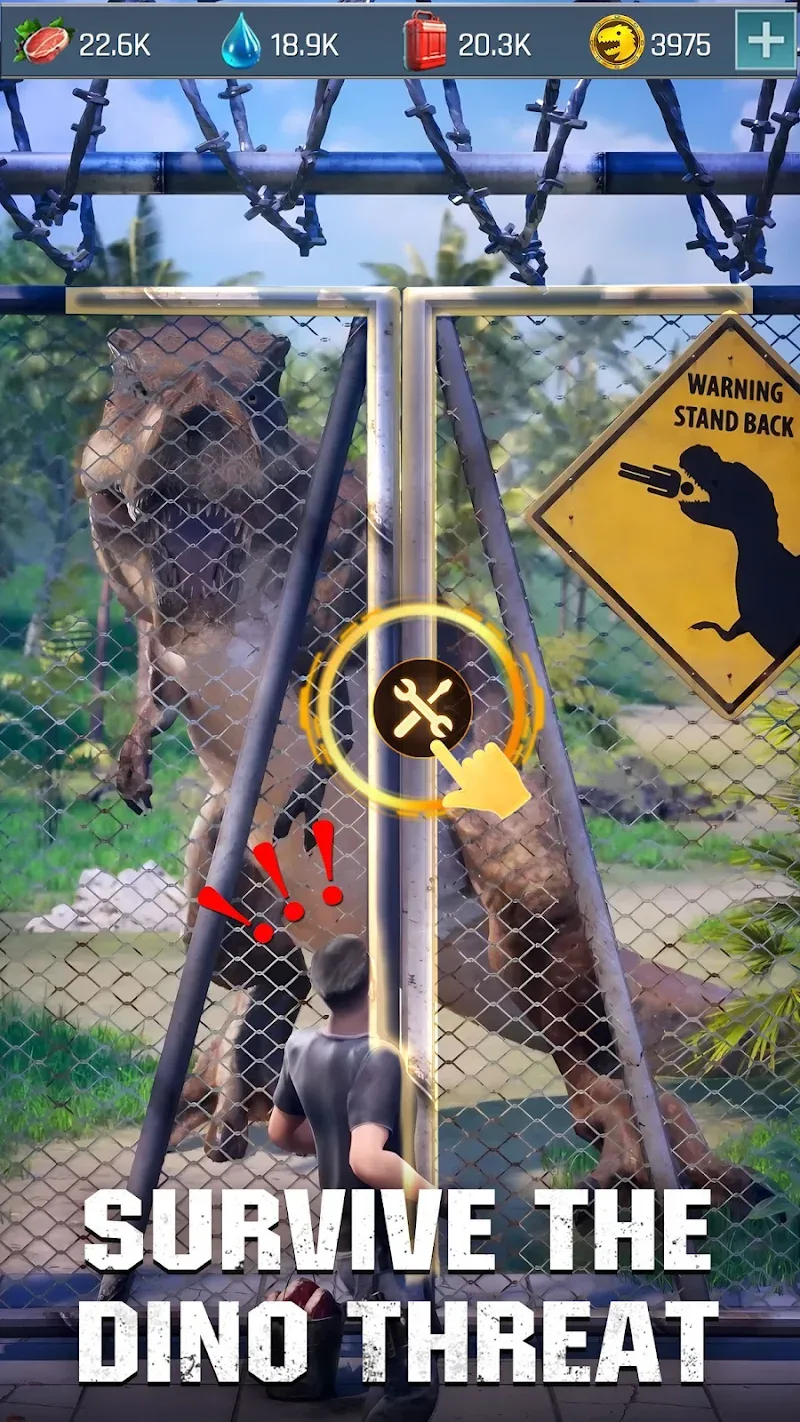 Tangkapan layar Dino War: Survival 6