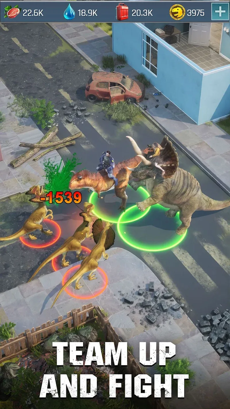 Tangkapan layar Dino War: Survival 4