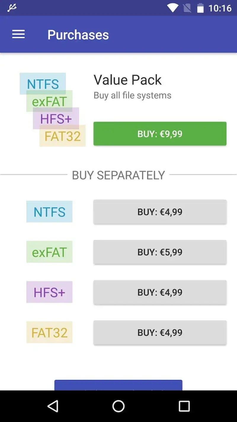 exFAT NTFS for USB by Paragon Software screenshot 2