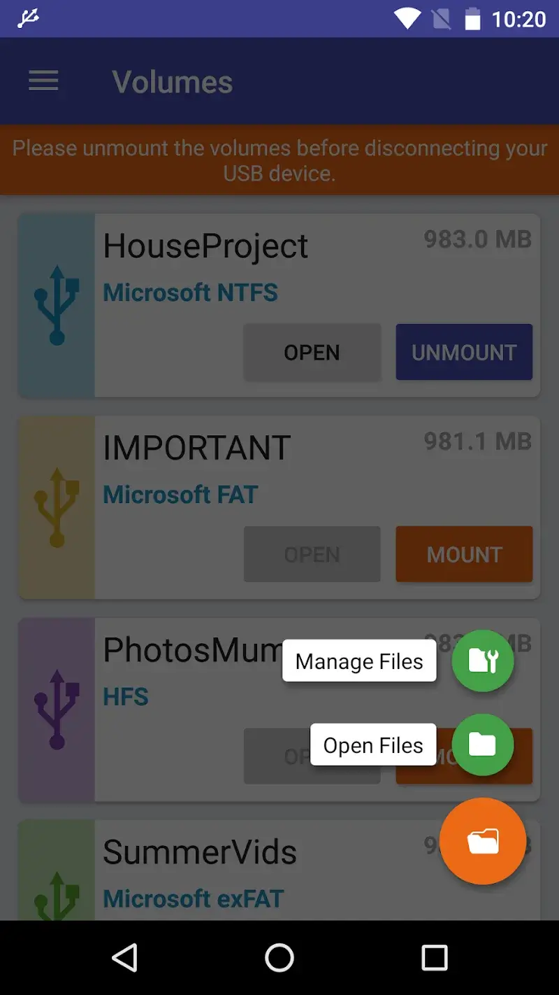 exFAT NTFS for USB by Paragon Software screenshot 3