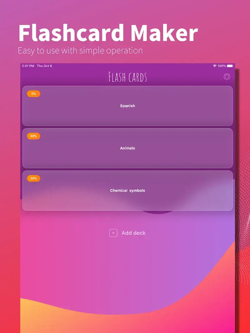 Tangkapan Layar 6 Flashcard Maker