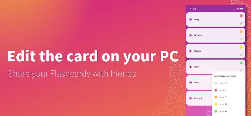 Tangkapan Layar 4 Flashcard Maker