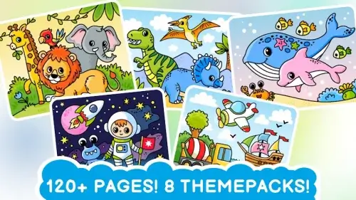 Easy Coloring Book for Kids - Troisième aperçu