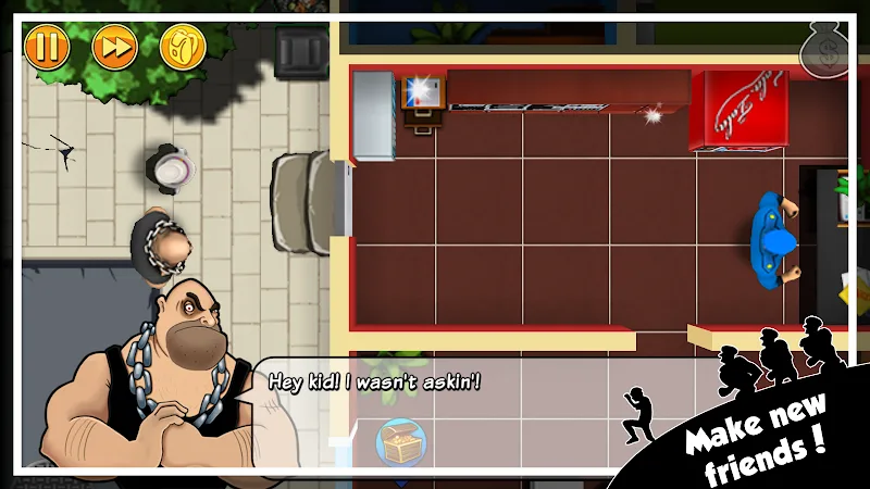 Cuplikan layar Robbery Bob 5