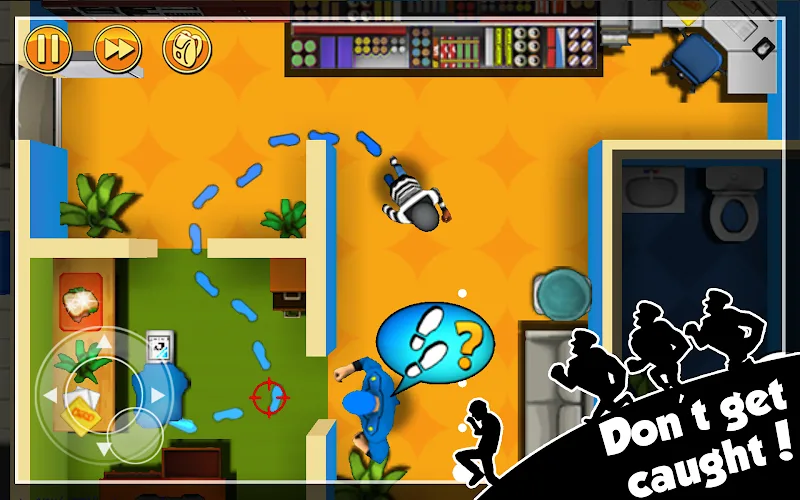 Cuplikan layar Robbery Bob 6