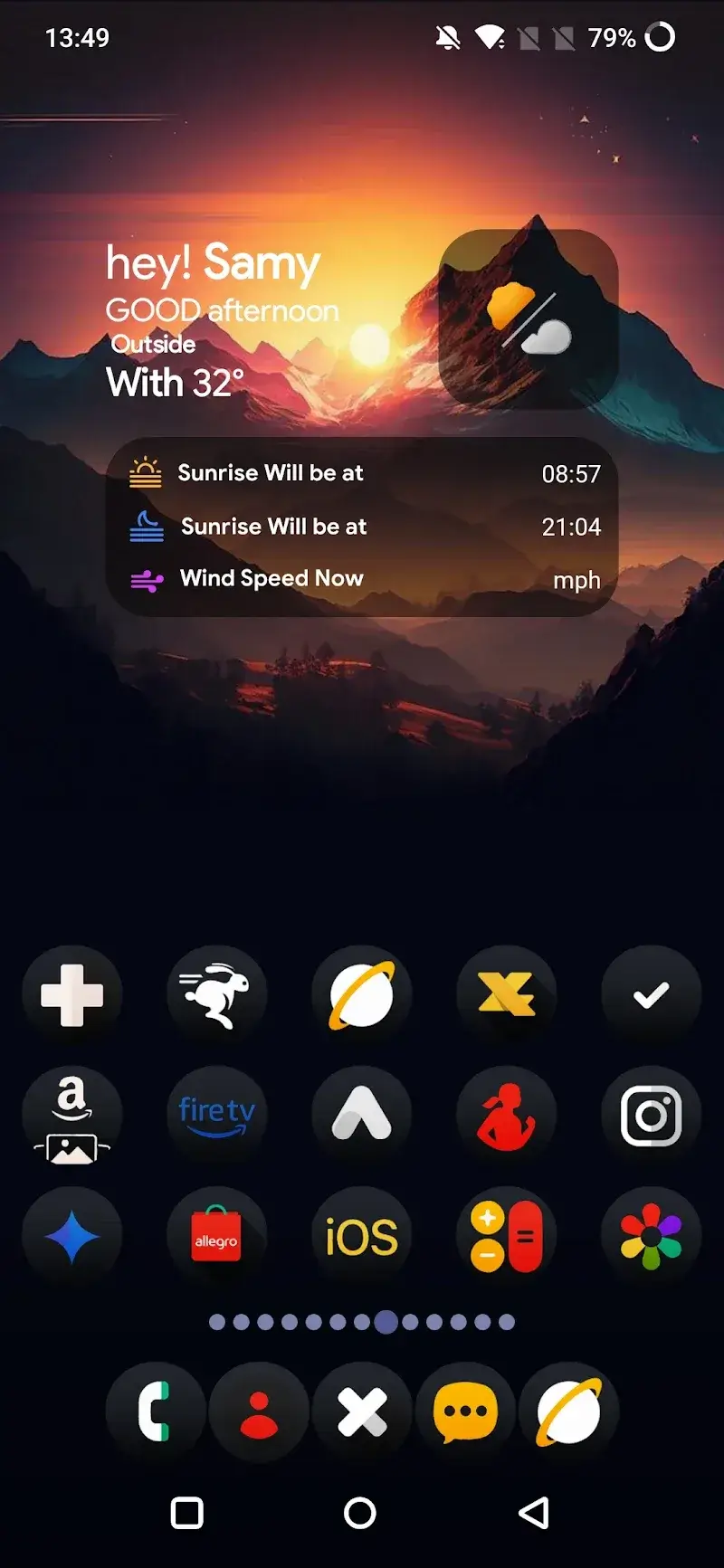 Captura de tela 4 do OneUI7 R (DarkoZ) Icon Pack