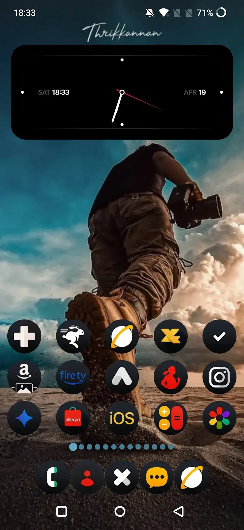 Captura de tela 2 do OneUI7 R (DarkoZ) Icon Pack