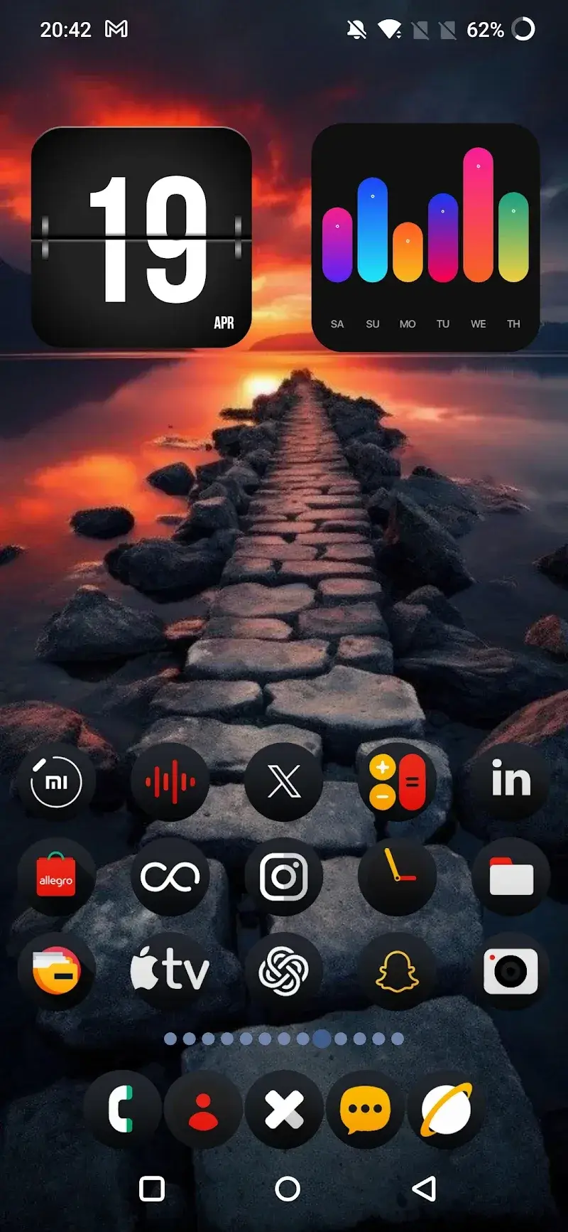 Captura de tela 3 do OneUI7 R (DarkoZ) Icon Pack