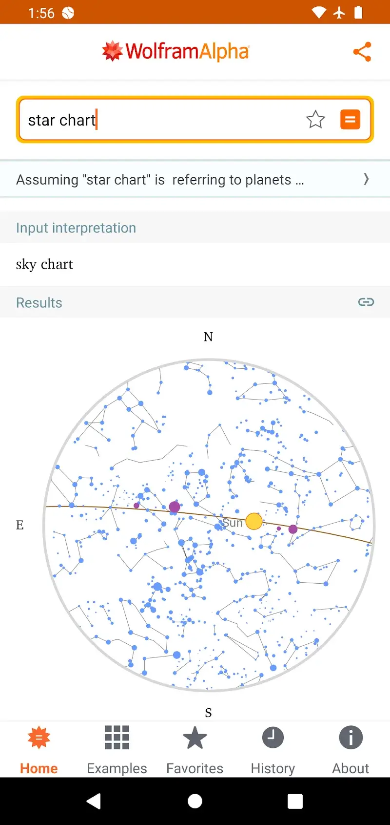 WolframAlpha screenshot 5