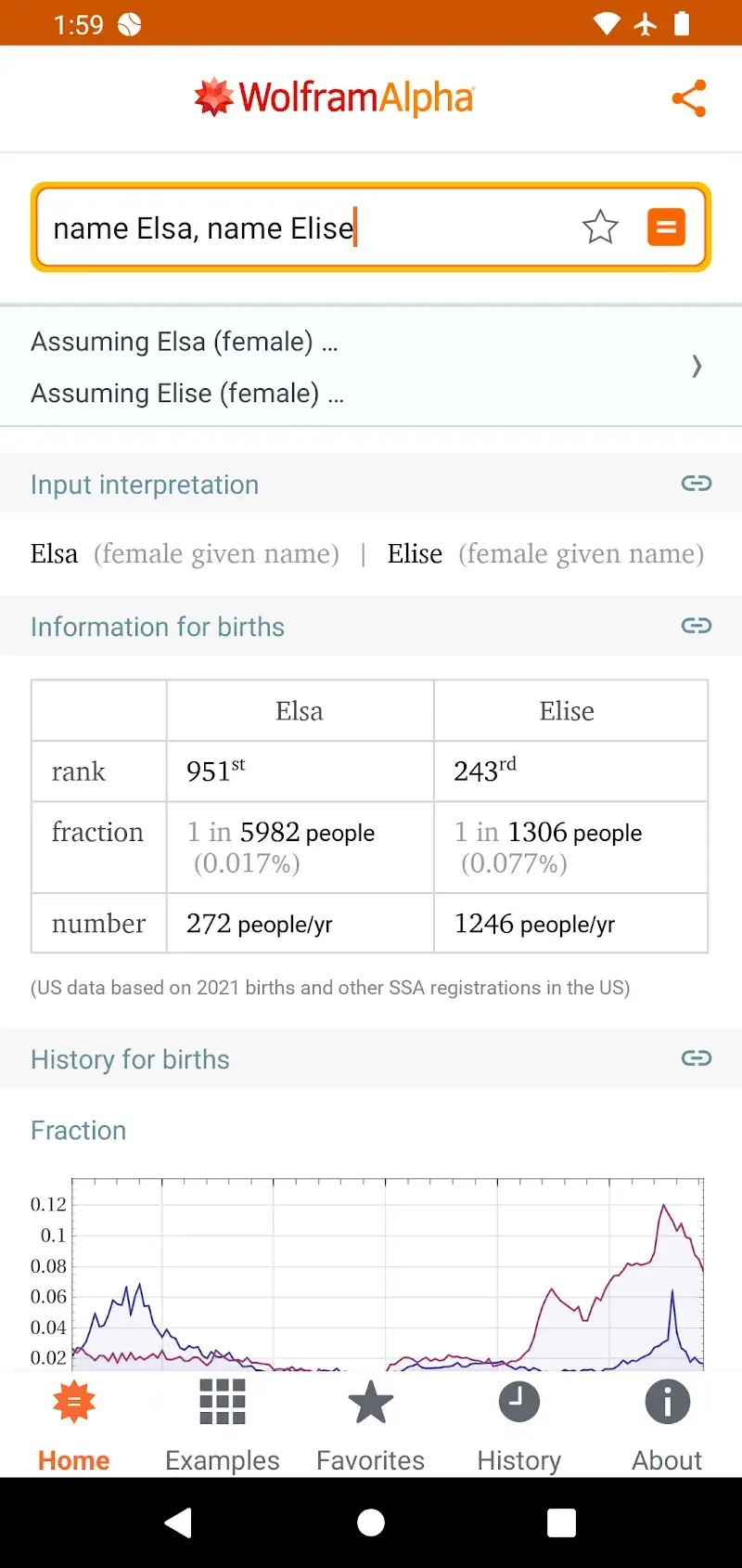 WolframAlpha screenshot 3