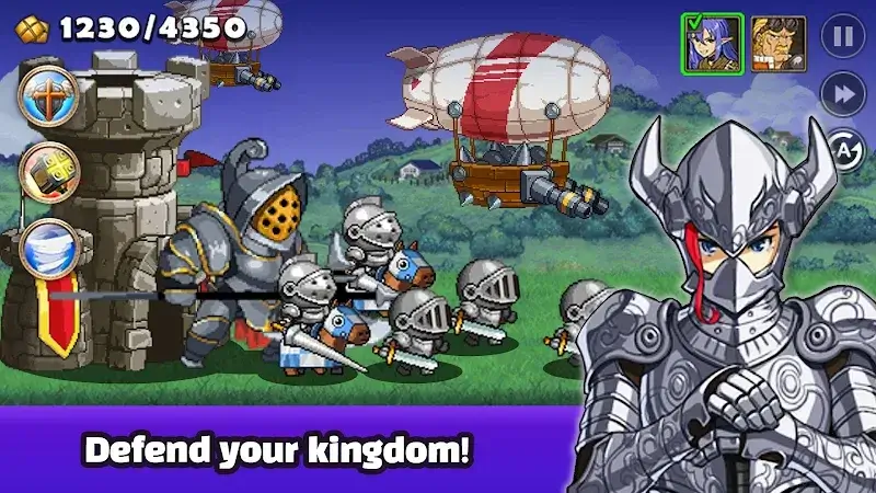 Tangkapan layar Kingdom Wars 4