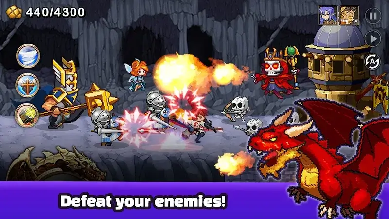 Tangkapan layar Kingdom Wars 3