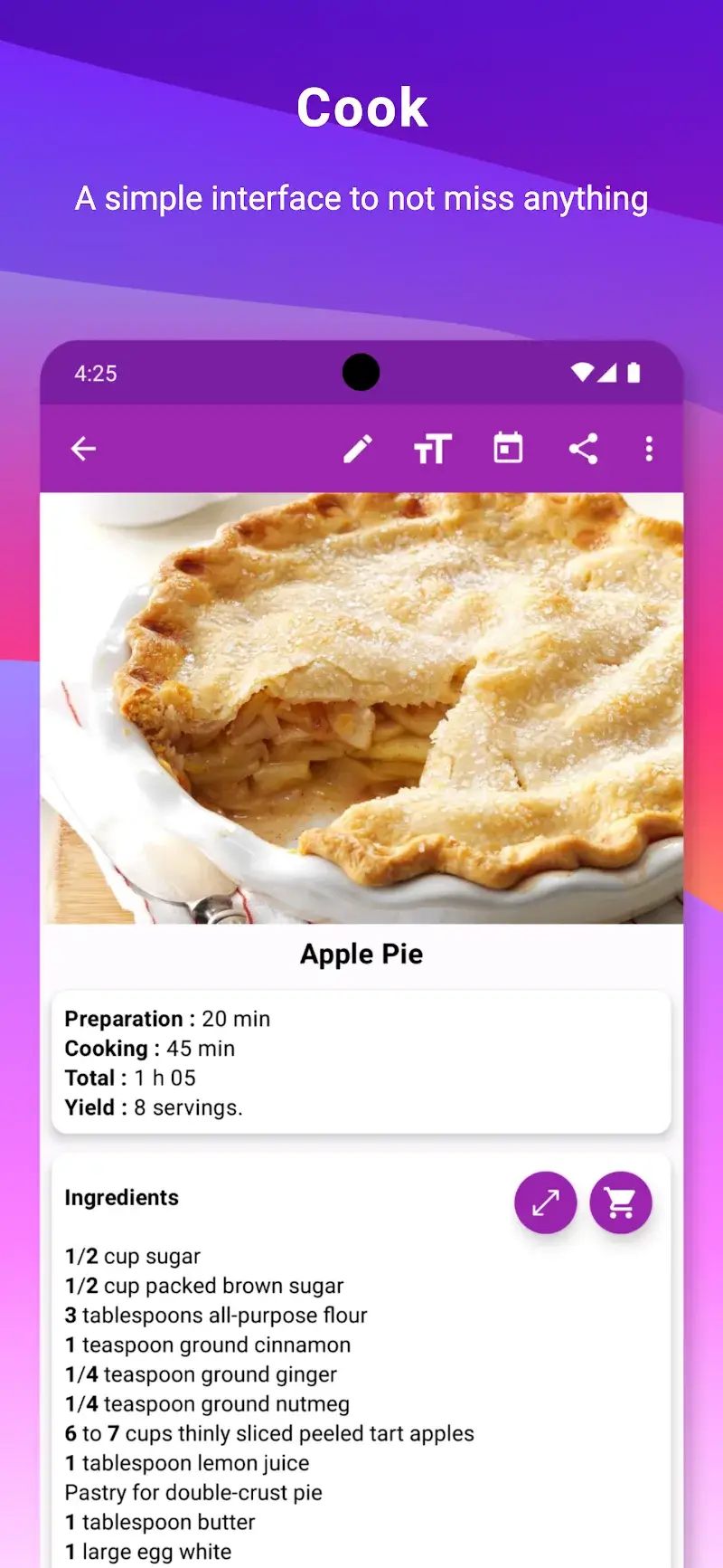 Скриншот 2 My Recipe Box MOD APK