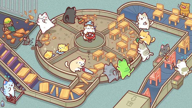 Captura de tela 3 do Kitty Cat Tycoon