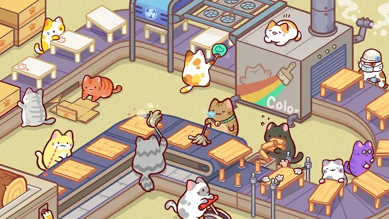 Captura de tela 4 do Kitty Cat Tycoon