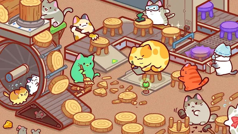 Captura de tela 1 do Kitty Cat Tycoon