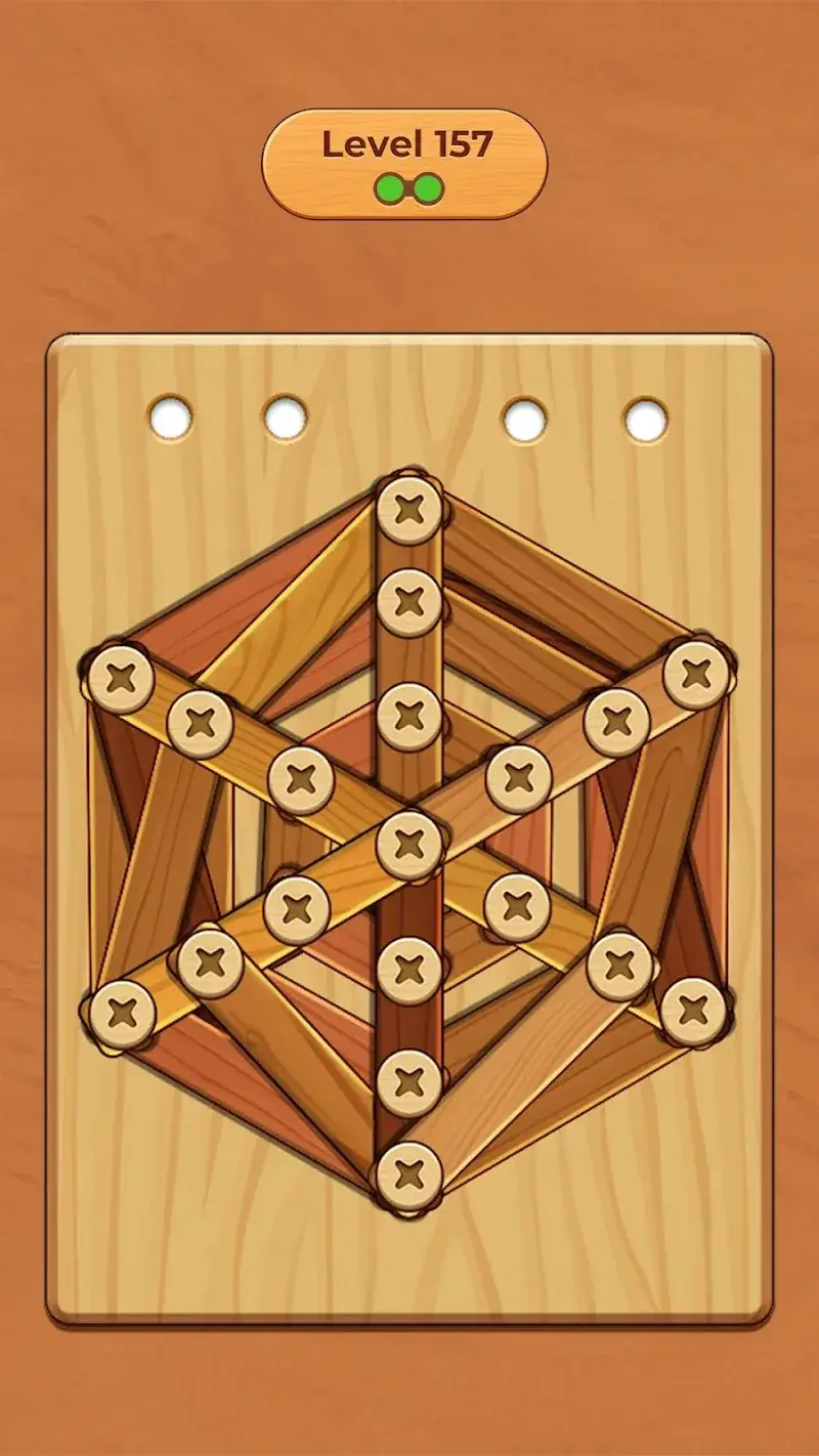 Wood Screw Puzzle screenshot 5