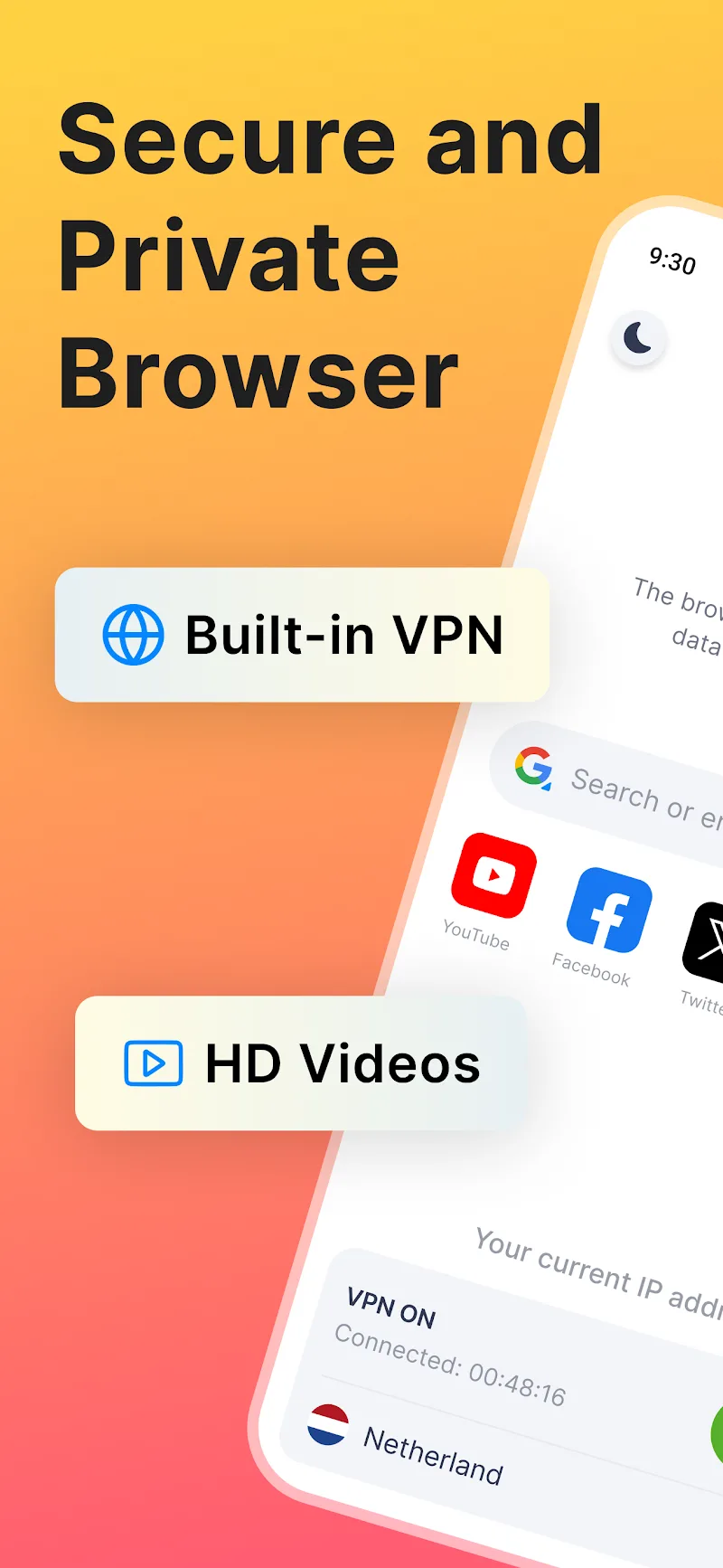 Capture d'écran 1 de Proxy Browser