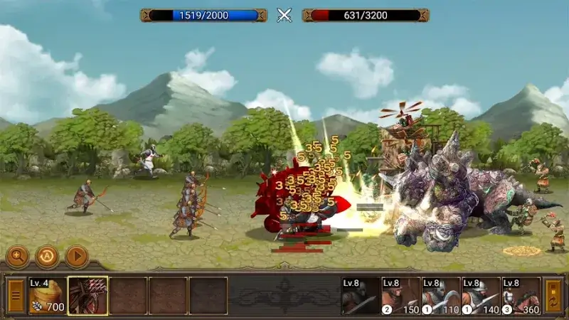 Tangkapan Layar 5 Kingdom Wars2
