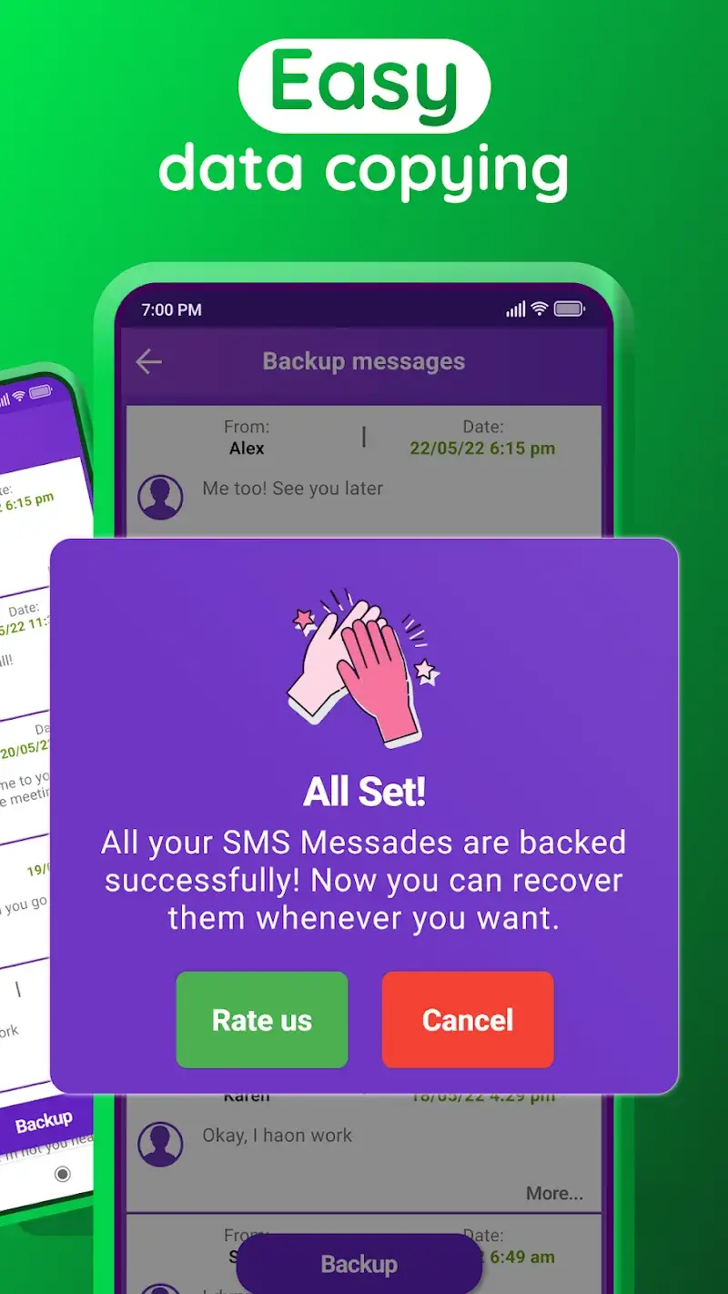 Captura de pantalla 3 de Recover Deleted Messages