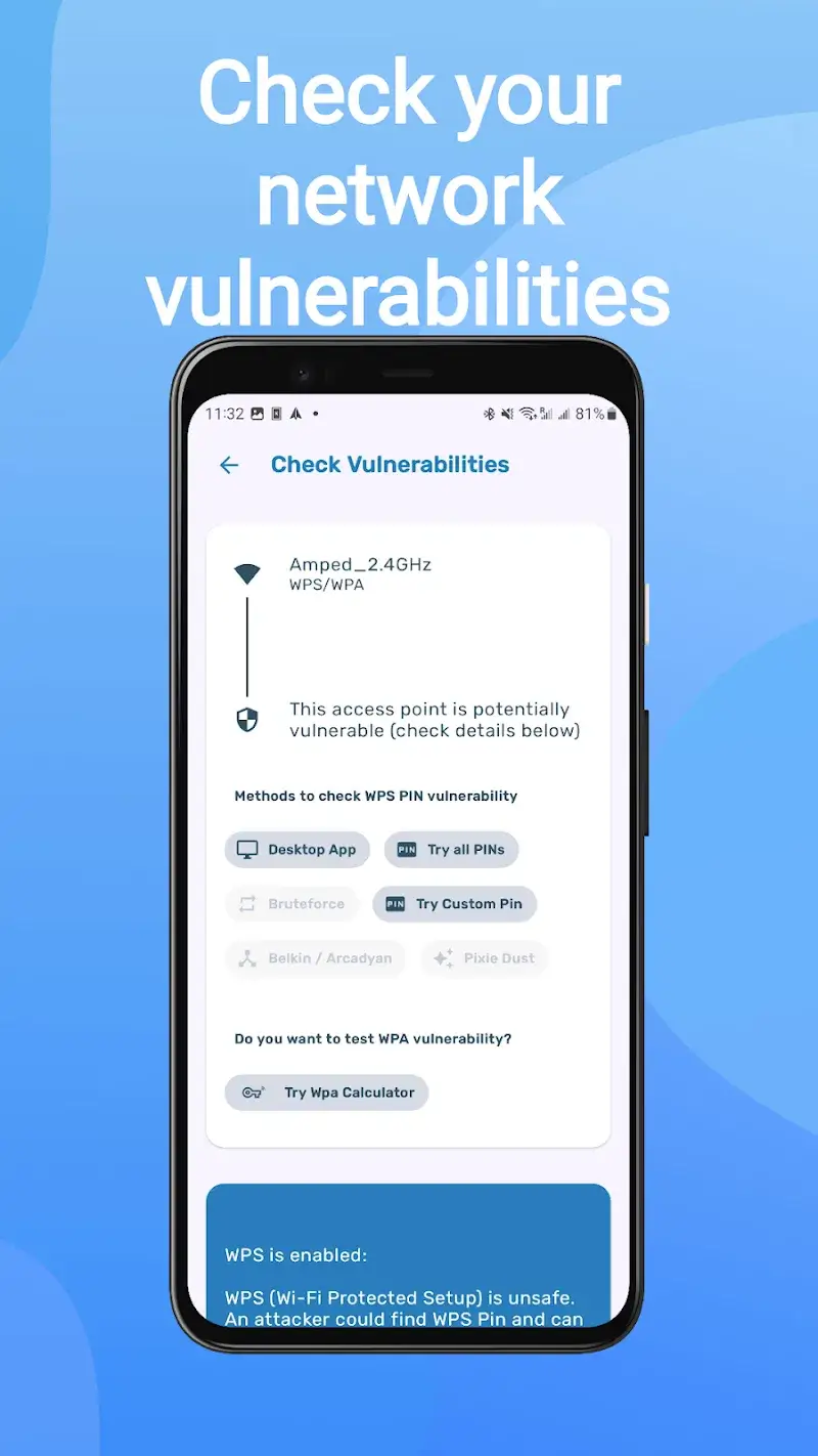 WIFI WPS WPA TESTER - Tangkapan Layar 3