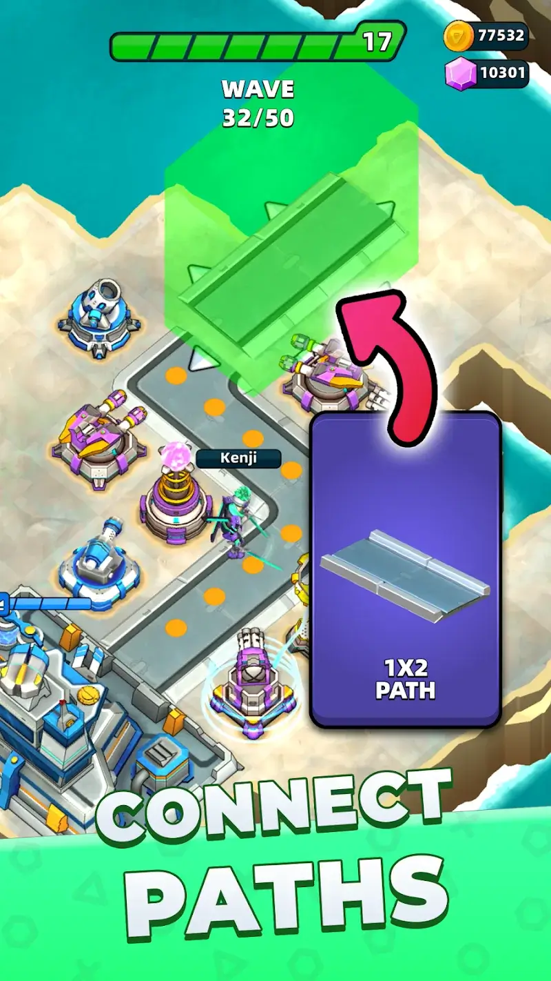 Tangkapan layar 4 Raid Rush: Tower Defense TD