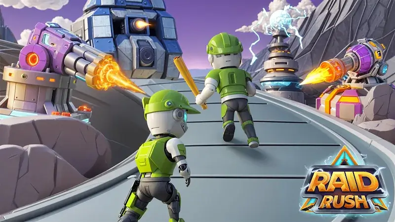Tangkapan layar 6 Raid Rush: Tower Defense TD