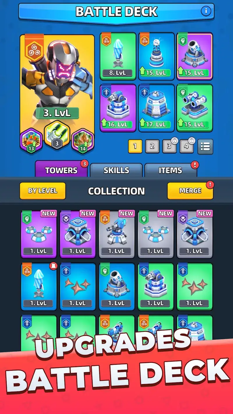Tangkapan layar 5 Raid Rush: Tower Defense TD