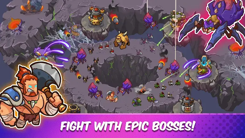 King Of Defense MOD APK screenshot 2