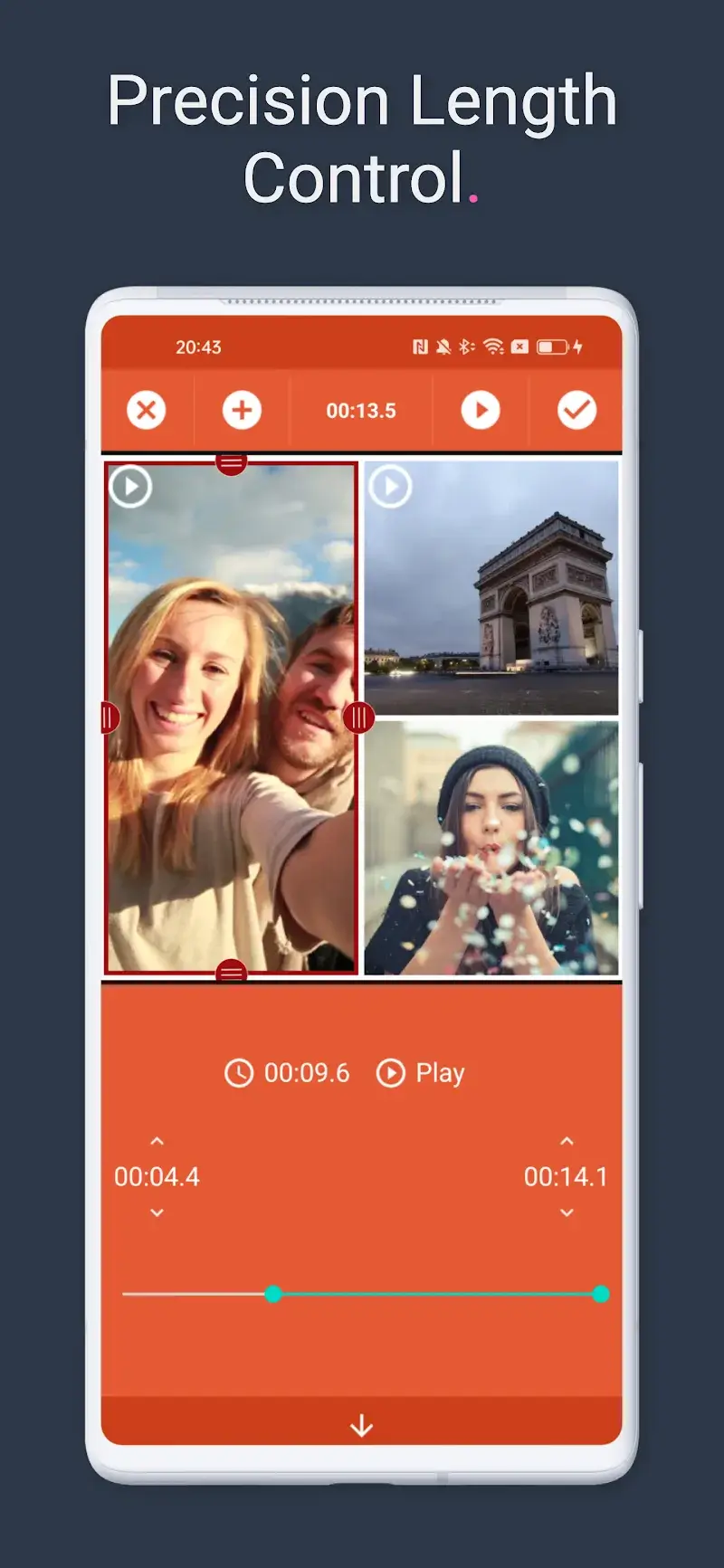 ภาพที่ห้าจากแอป Video Collage Maker: Mix Videos