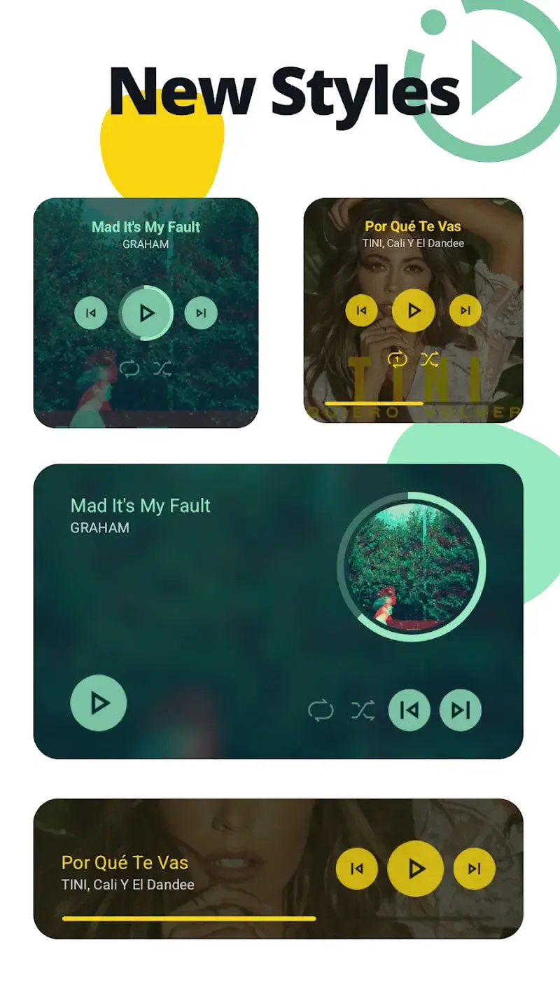 Music Widget Android screenshot 5