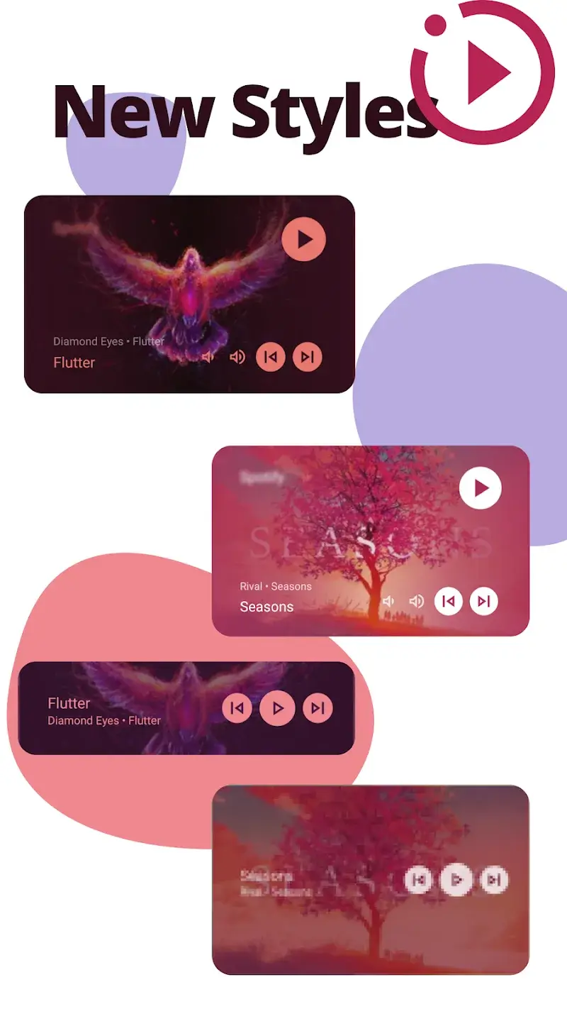 Music Widget Android screenshot 4