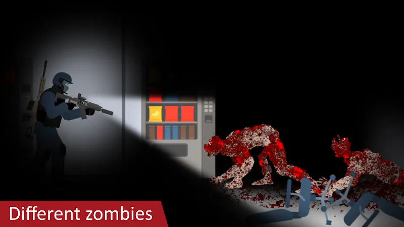 Captura de tela 2 de Flat Zombies