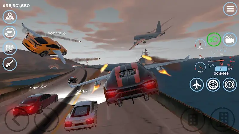 Car Sim | Open World captura de pantalla 2