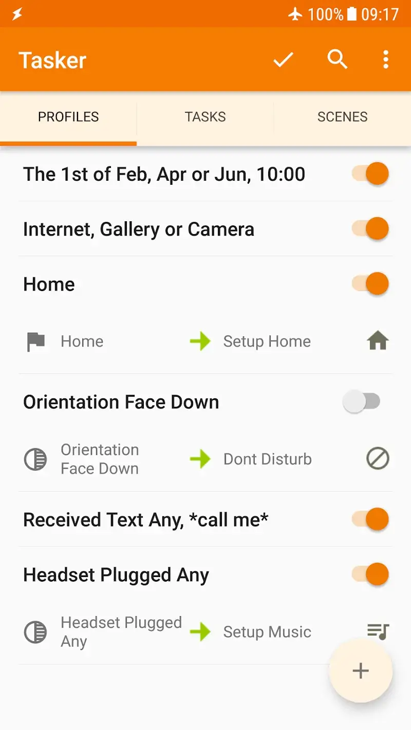 Captura de pantalla 1 de Tasker